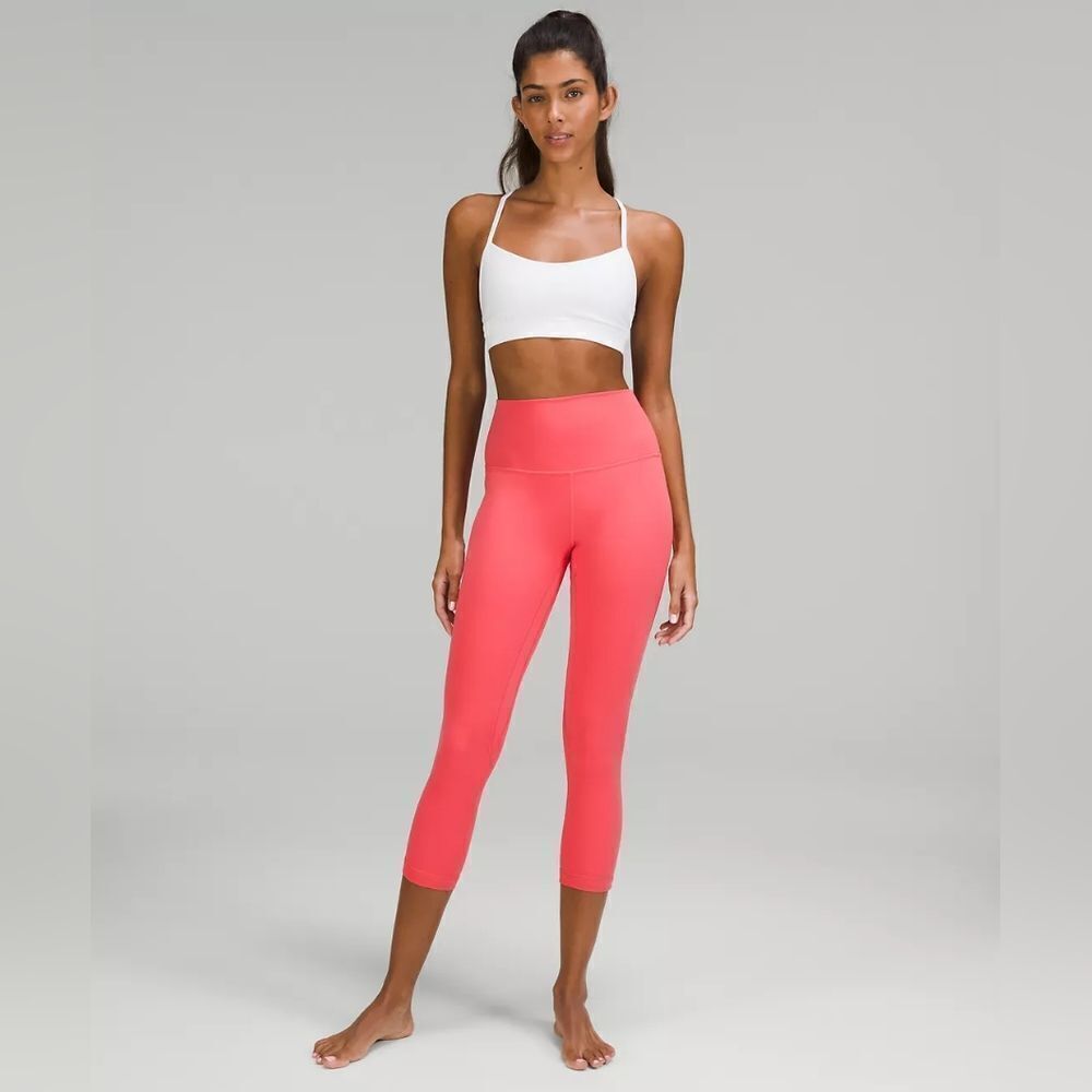 NWT Lululemon Align HR Crop 23" Pale Raspberry - Picture 2 of 9